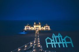 Sellin pier on the island of Rügen by Mirko Boy