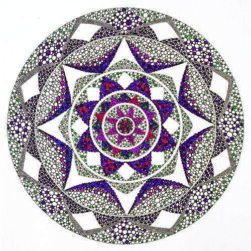 Triple M: Beautiful, Modern Mandala
