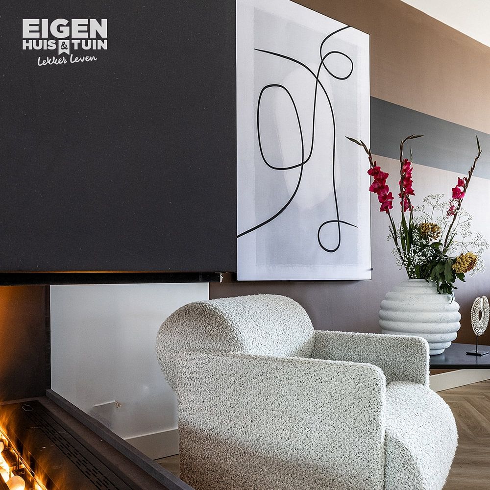 Art abstrait moderne - Lignes 2 par Studio Malabar