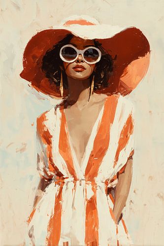 Retro-Eleganz in Terrakotta Nr. 3