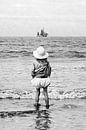 Zeilschip in zicht jaren ’20 van Timeview Vintage Images thumbnail