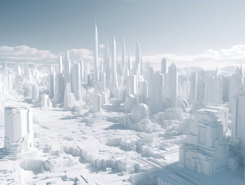 Visions of Tomorrow: Abstracted Urban Realms by Eva Lee