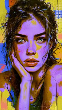 Pop art portret