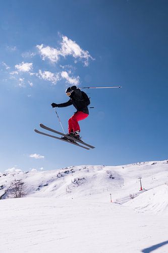 Leap to the Sun on Snowy Heights