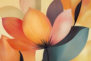 Flower abstract by Imagine