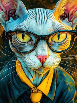 Hipster Katze 6