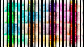 Wabi-Sabi Regenbogen von Mad Dog Art