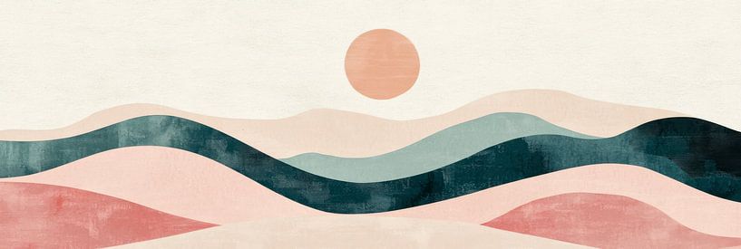 Abstract landscape by Poster Art Shop