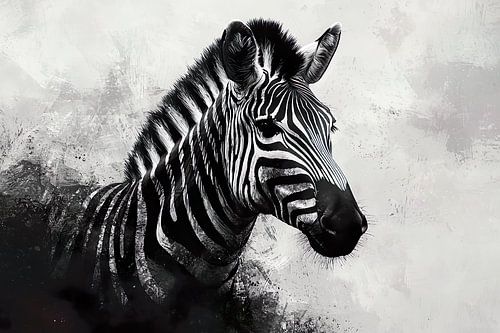 Elegante zebra