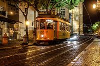 Straatscene uit Lissabon
