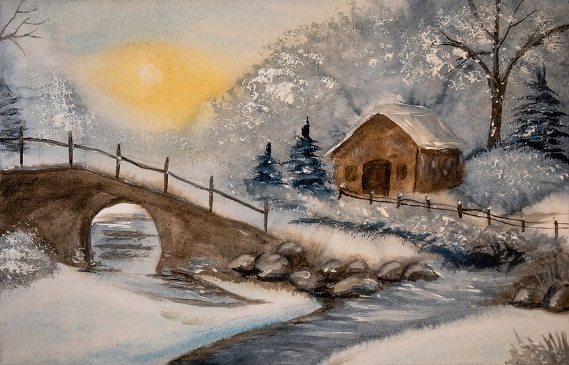 Aquarell Teil 31 von Tania Perneel