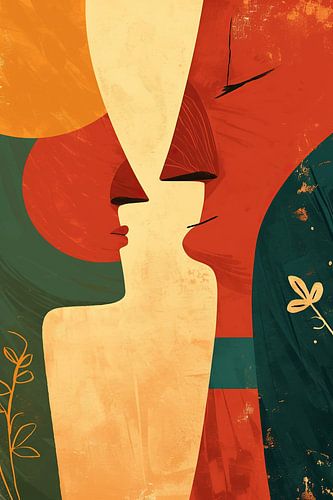 Abstraktes Porträt | Gesichter der Natur