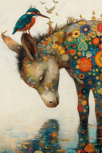 The Kingfisher and the Puzzle Donkey