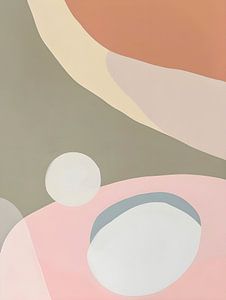 Abstraktes Pastell