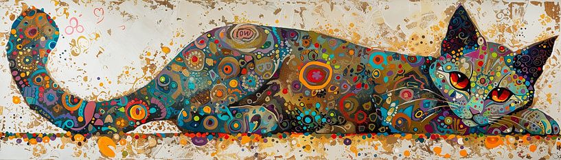 Cat by Wonderful Art