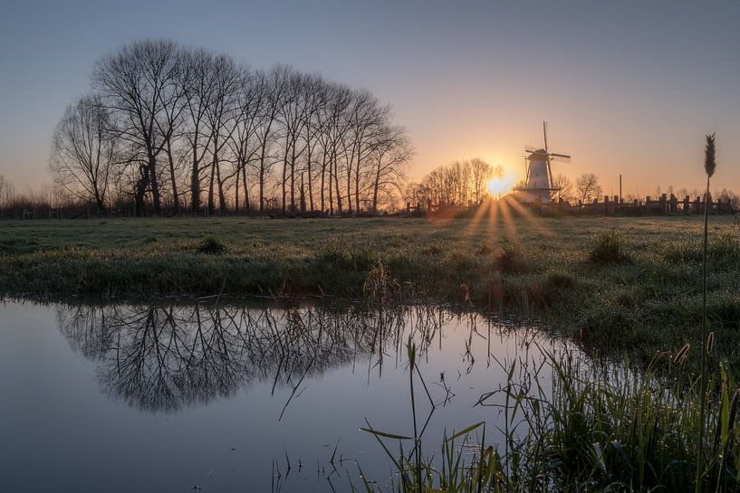 Sunrise Mill by Moetwil en van Dijk - Fotografie