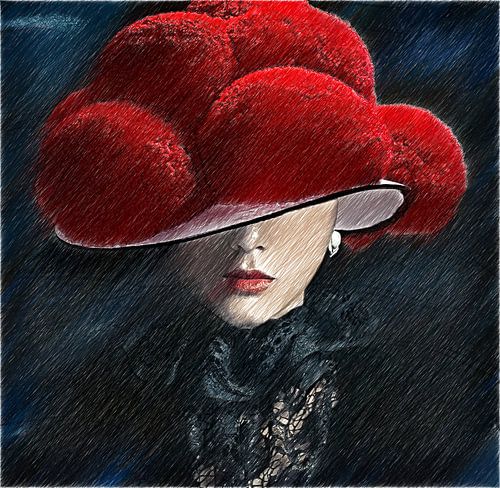 Black Forest Mystic Lady 2.0 ART