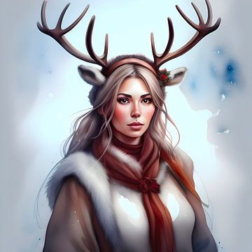 Female Keeper of Winter by The Art Kroep