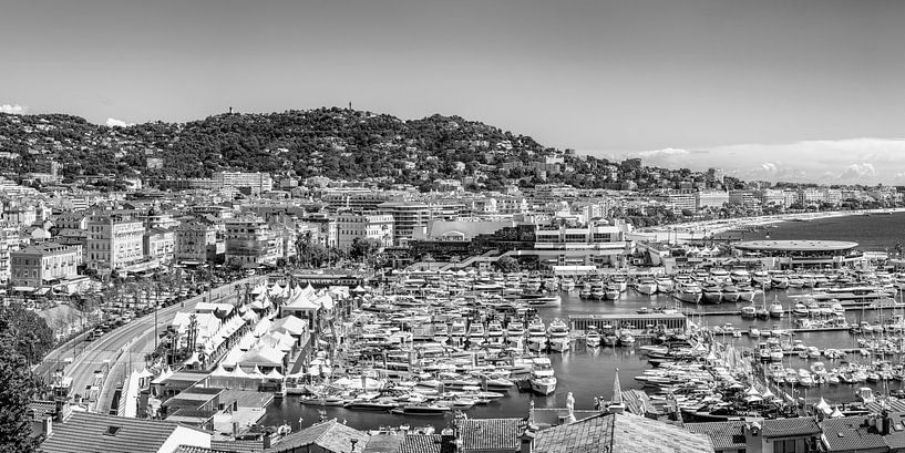 Cannes black and white by Manfred Voss, Black-White Photography