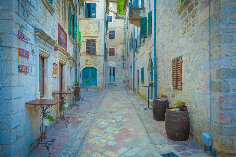 Kotor in Montenegro by Rene van Heerdt