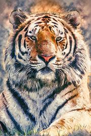 Eye of the tiger (art) by Art by Jeronimo