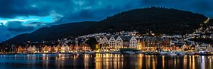 Bergen by night von Richard Reuser