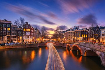 Amsterdam Lightspeed by Pieter Struiksma