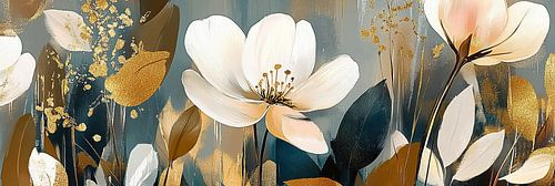 Floral Gold | Elegance in Golden Shades