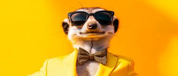 Stijlvolle meerkat mode look van Poster Art Shop