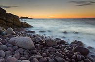 Coucher de soleil en Bretagne par Marcel Kerkhof Aperçu