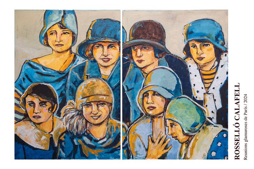 Glamorous Meetings in Paris by Miquel Rossello Calafell