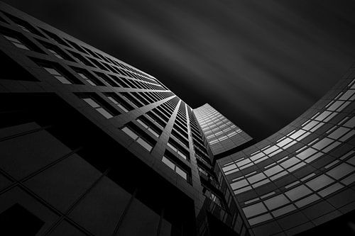 Moderne architectuur in Amsterdam Black & White