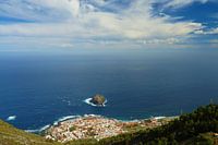 Uitzicht op Garachico op Tenerife