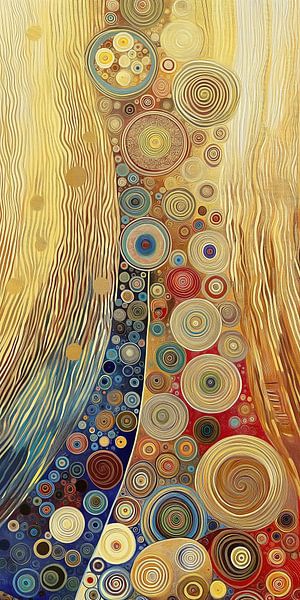 Wavy Circle Symphony by Whale & Sons