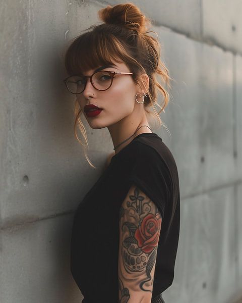 Portrait einer Frau von fernlichtsicht