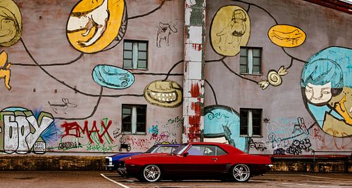 Oldtimers en straatkunst van Brave Toaster Photos