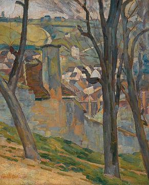 Emile Bernard - Paysage près de Tonnerre (1905) sur Peter Balan