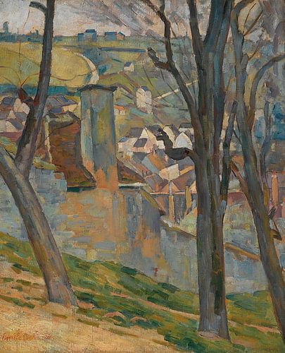 Emile Bernard - Landscape by Thunder (1905)