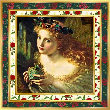 S.F. Remastered Version von Take the Fair Face of Woman von Sophie Gengembre Anderson von Silver Fox Art Decor