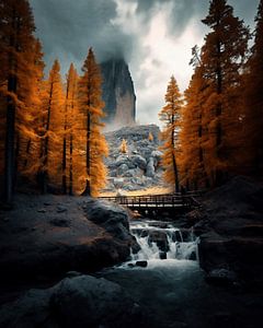 Herbst in den Dolomiten
