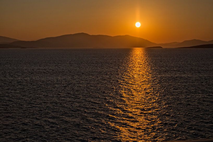 Lever de soleil en Grèce par Miranda van Hulst