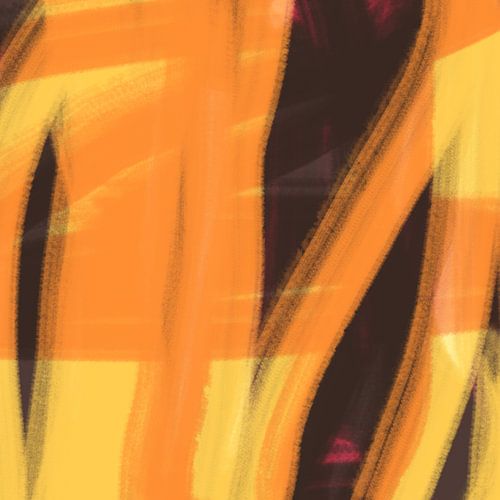 Kleurrijke moderne abstracte kunst in neon- en pastelkleuren nr. 5