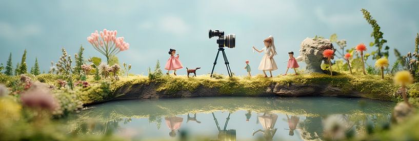 Betoverende Kijkdoos - Samenwerking kind en ouders van Surreal Media