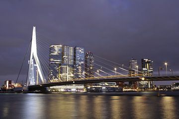 Erasmusbrug Rotterdam van Melvin van Twuijver