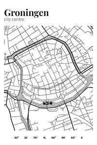 Stadtplan von Groningen
