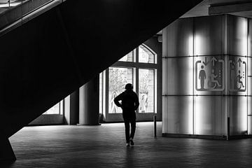 photographie de rue en noir et blanc sur Els F.