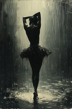 Ballett-Silhouette von ByNoukk