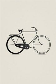 Classic bike design by Poster Art Shop