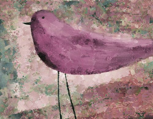 L oiseau Rouge version View Rose -vr40