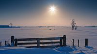 Kortste dag, Groningen, Nederland van Henk Meijer Photography thumbnail